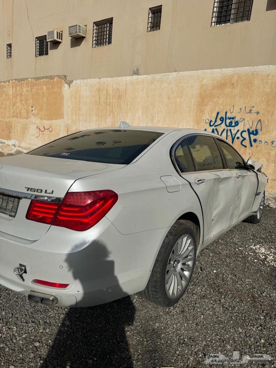 بي ام دبليو موديل 2011 مقاس 760 الوحه شبه مميزه 3332 داي64152614480259110