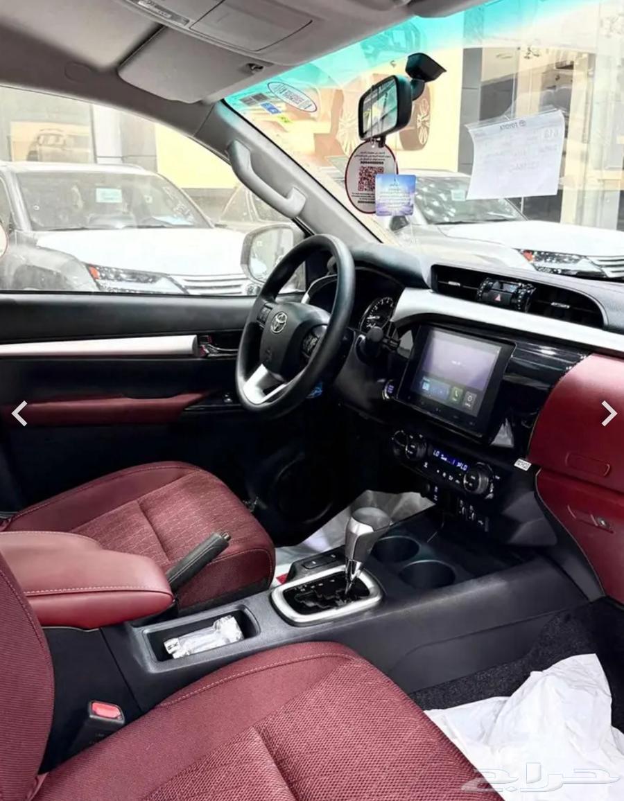 هايلوكس S-GLX بنزين 2025 اقل الاسعار اقساط بنوك64199392315651114