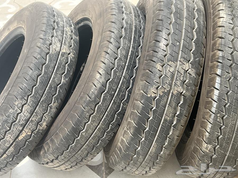 فرصة كفرات دنلوب شبه جديد دباب سوزوكي بكب64124624364035112