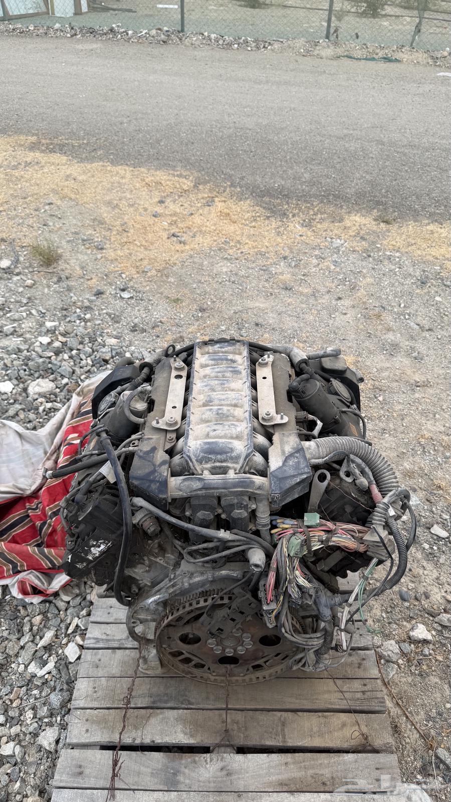 مكينه BMW 750Li موديل2009 مع جميع ملحقاتها64246606853122113