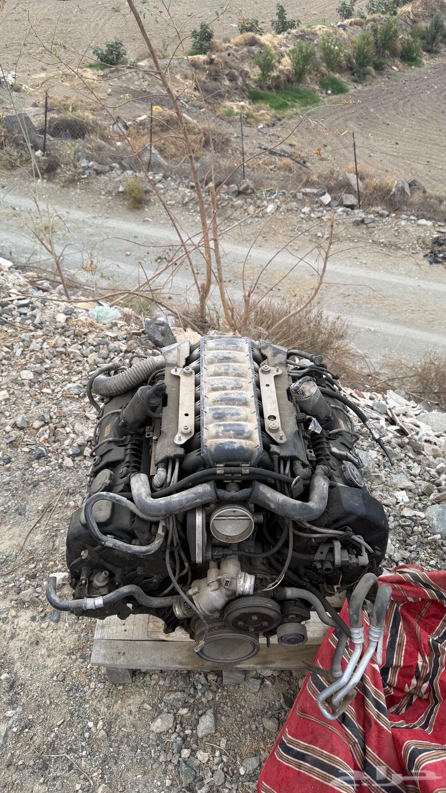 مكينه BMW 750Li موديل2009 مع جميع ملحقاتها64246606853122114