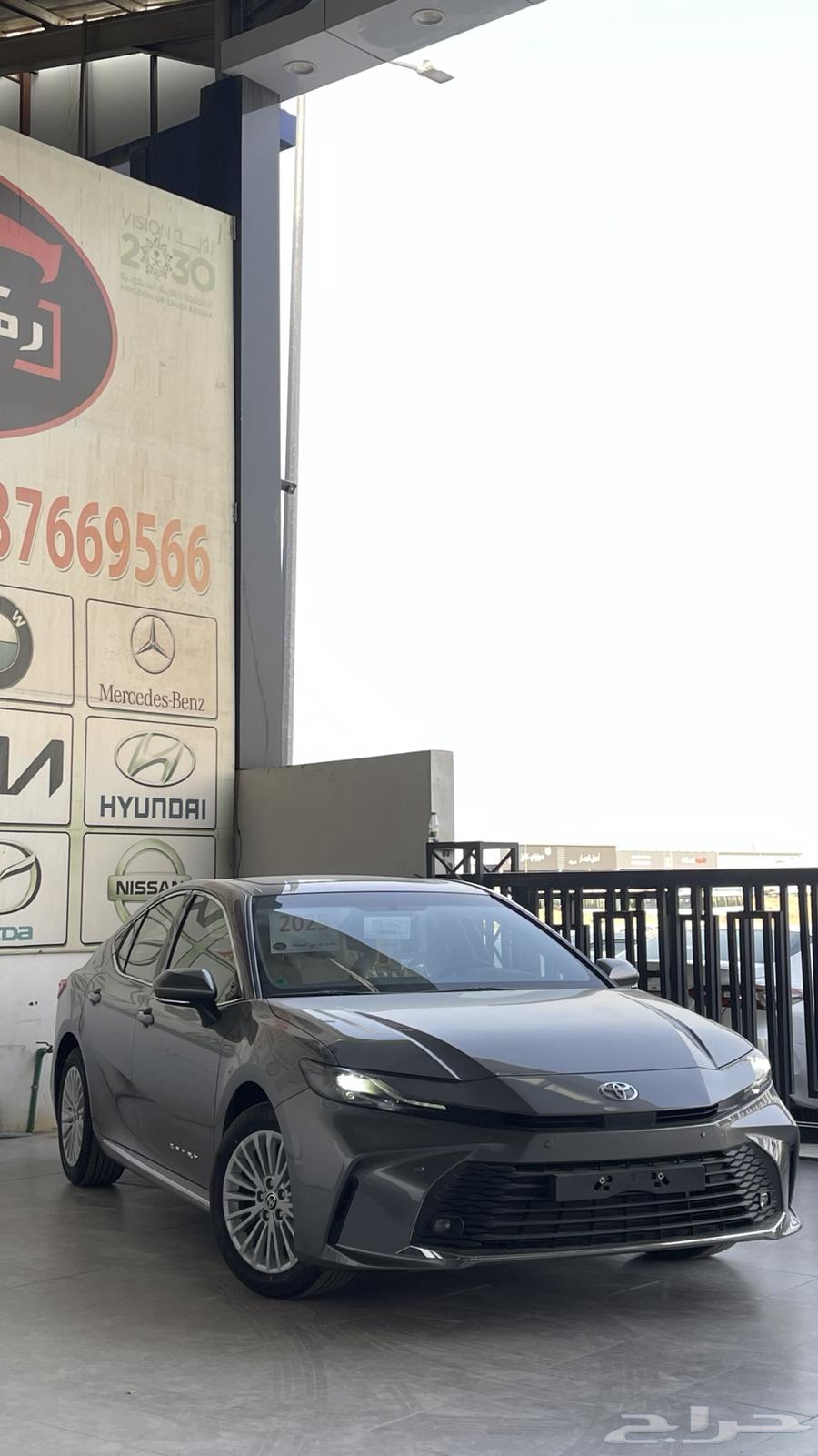 كامري نص فل 2025 وارد الساير64219971843586113