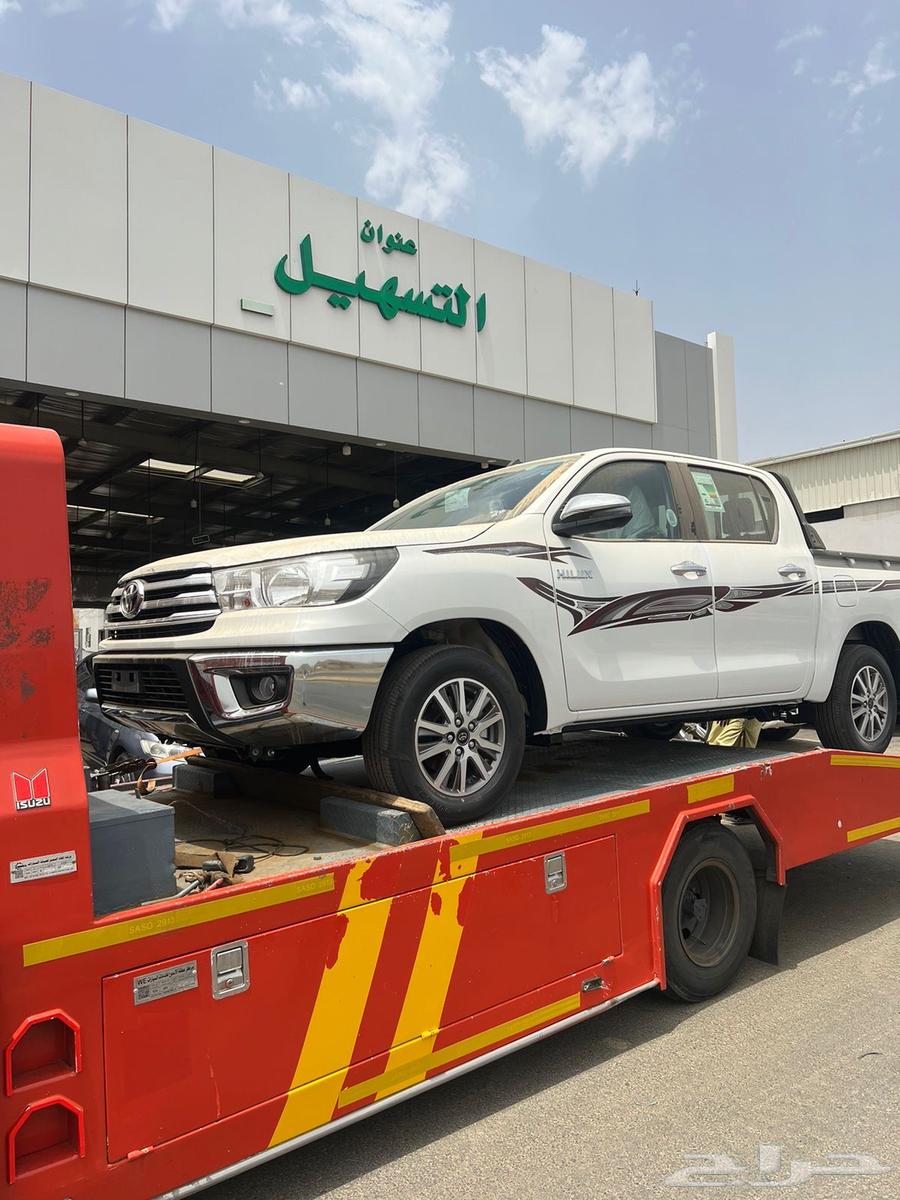 هايلوكس 2025 بنزين اصفار السعر 126 كاش وبنك64209270522113111