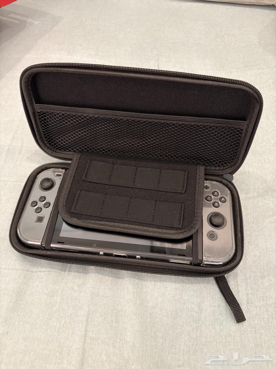 جهاز Nintendo Switch شبه جديد   5 ألعاب أصلية63950022429057114