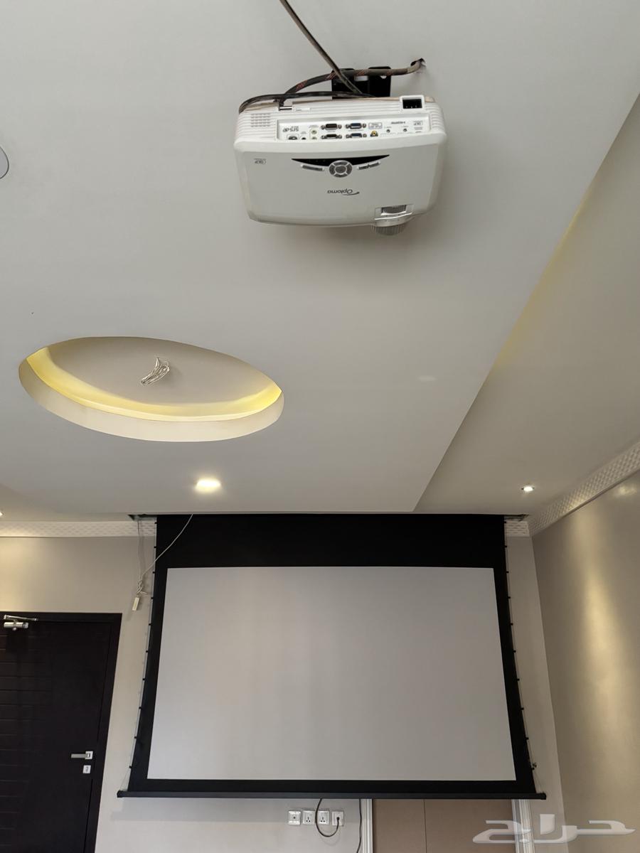 شاشة بروجيكتر متحركة 120 بوصه   بروجيكتر Optoma HD2564221223242882113