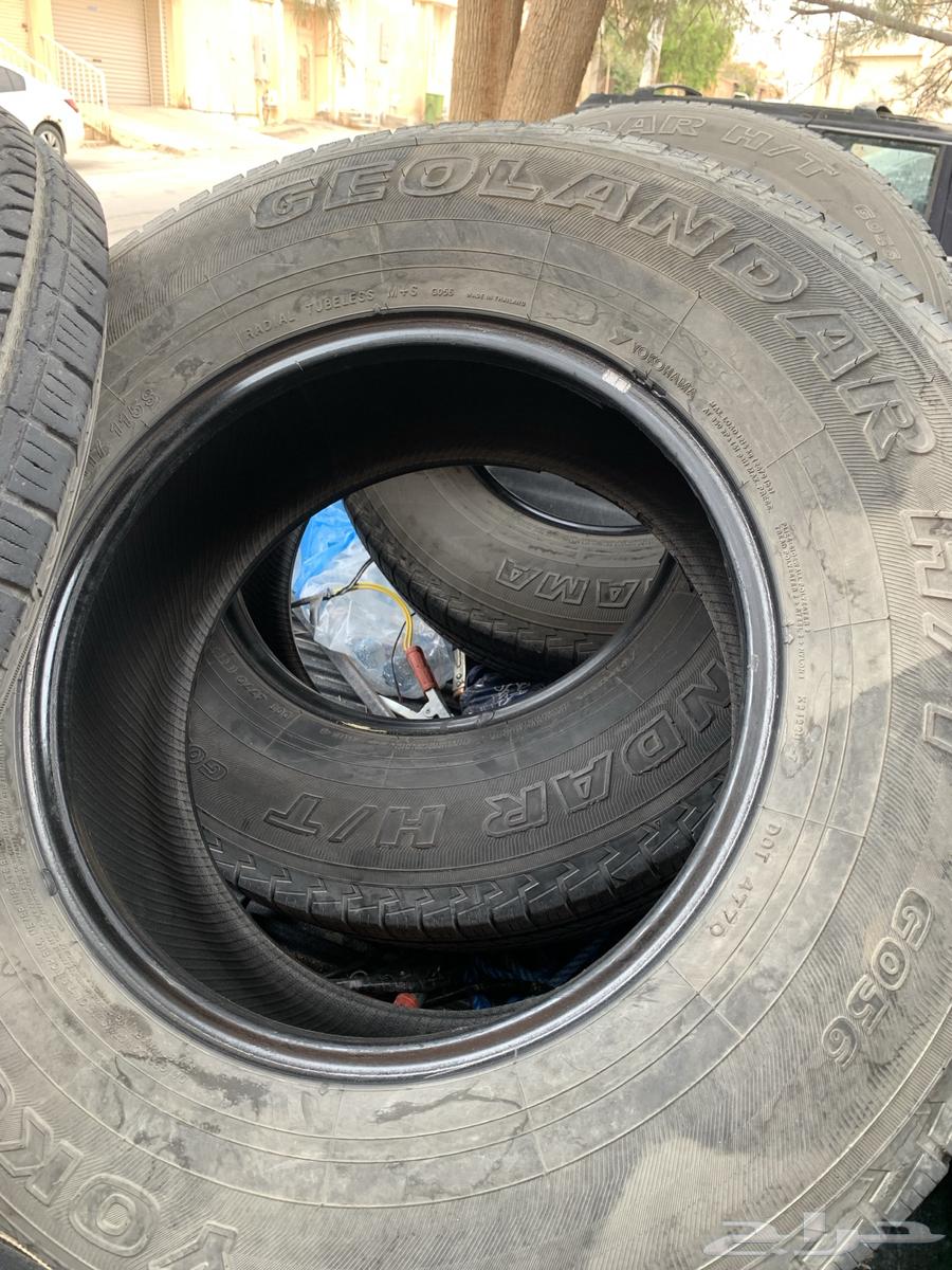 Yokohama Tire Set for GMC Yukon, Tahoe, 17-inch64216290664705112