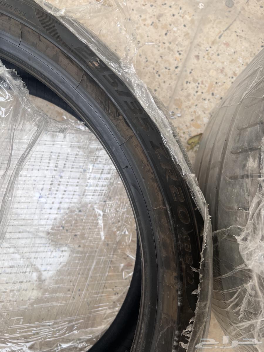 كفرات بريلي شبه جديدة 2025 مقاس 20 Run Flat64222927373443114