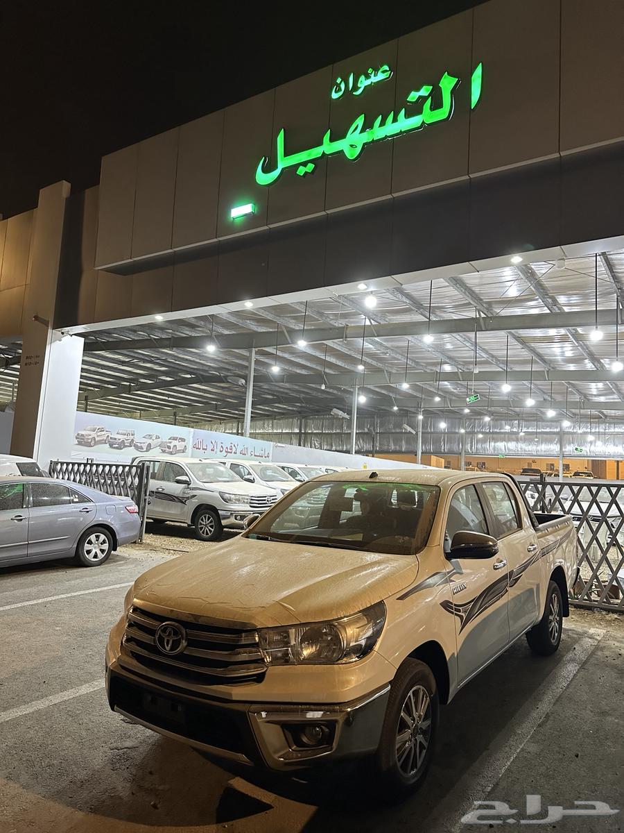 هايلوكس 2025 بنزين اصفار السعر 126 كاش وبنك64209270522113114