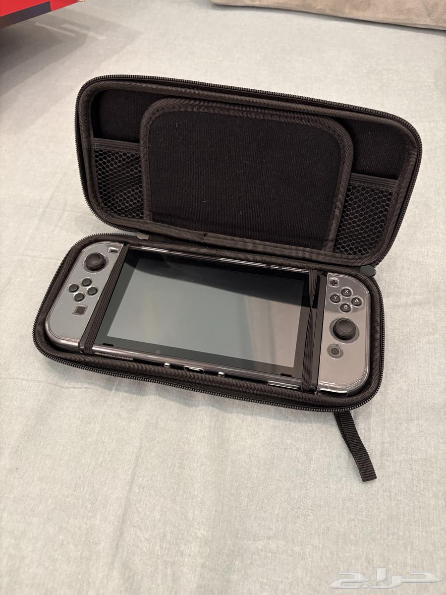 جهاز Nintendo Switch شبه جديد   5 ألعاب أصلية63950022429057113