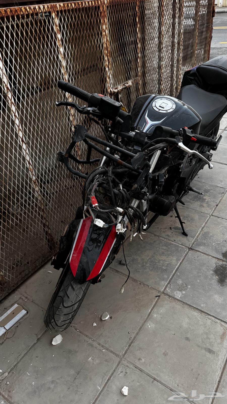 دباب صيني 250cc بايك عايد للبيع تشاليح او قطع غيار64254201974275110