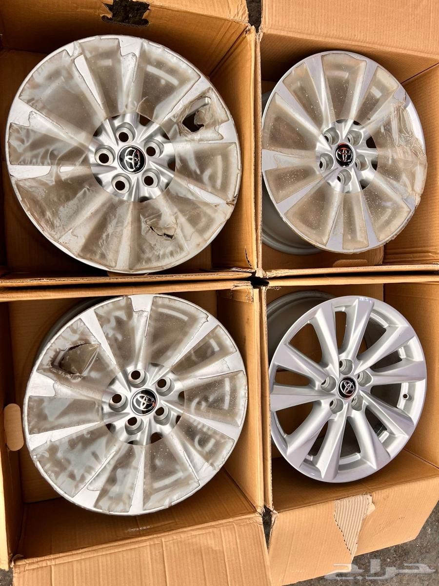 جنوط كورلا مقاس 16 اصلي وكاله منزله من موتر أصفار64246606818561112