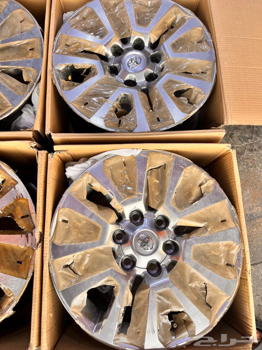 جنوط برادو مقاس 18 اصلي وكاله منزله من موتر اصفار64246257631875110