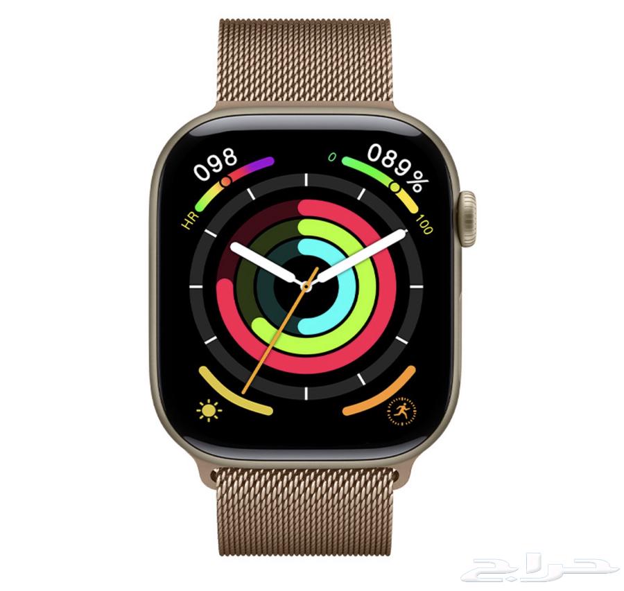 Dasi Smartwatch Similar to Apple 10 Max 46mm Gold Color63808306434049112