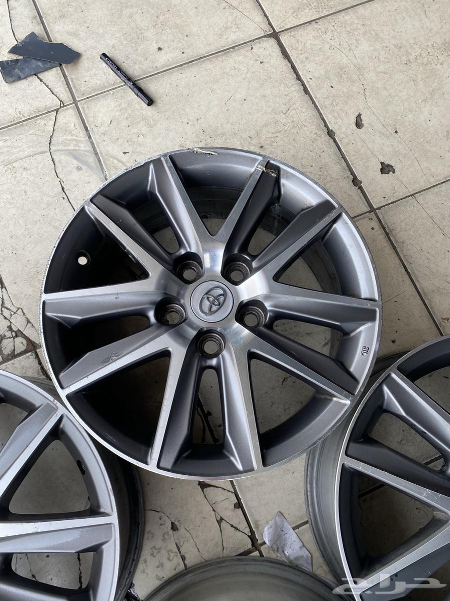 طقم جنوط كامري 2018 مقاس 16 أصلية وكالة مطور64242048878849113