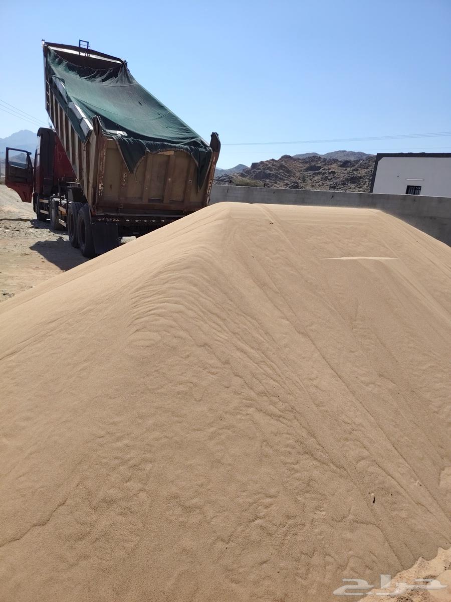 تريله بركاني زيرو فايف رمل احمر صندوق قلاب 26 متر64251985767041114