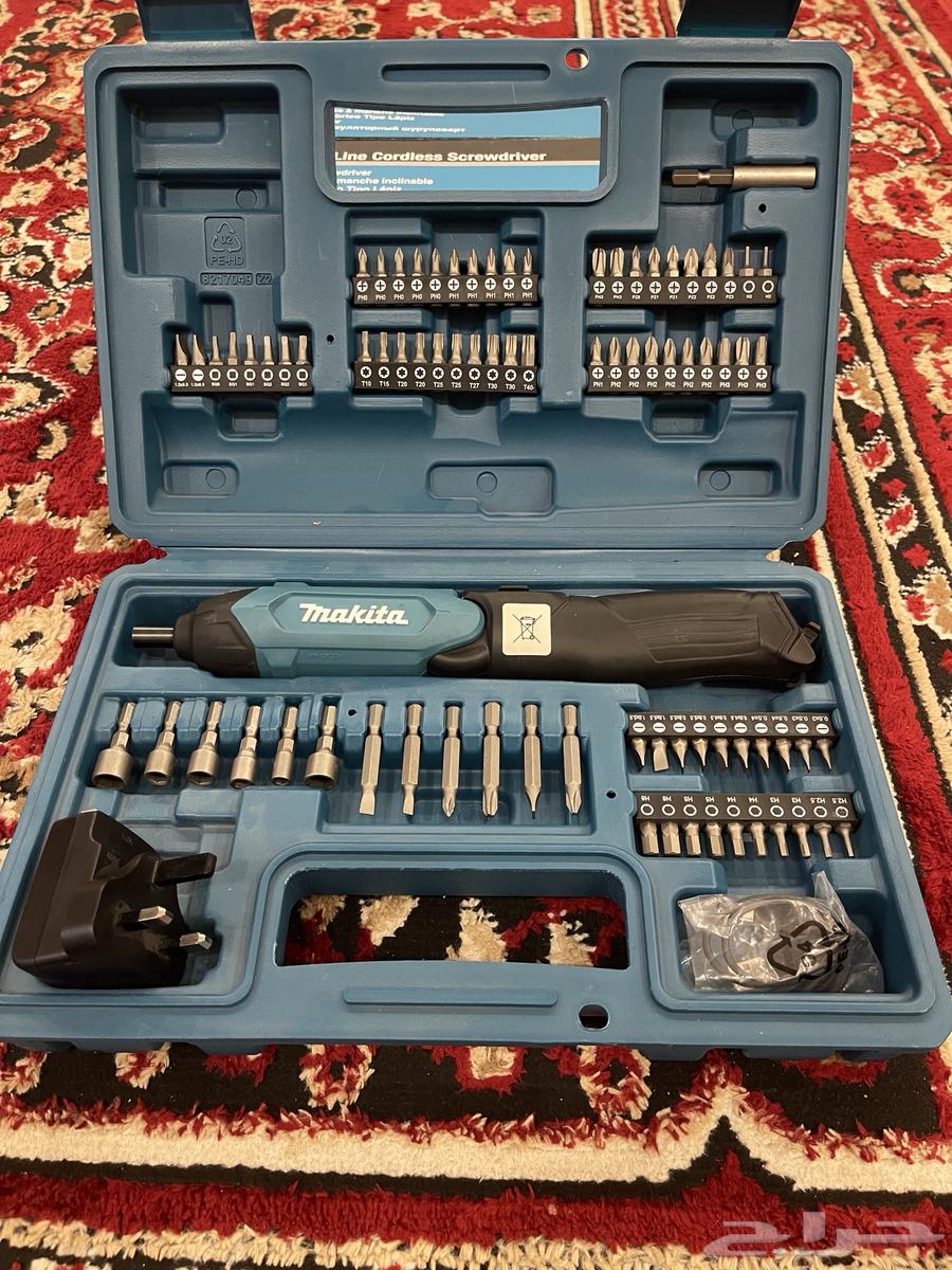 دريل ماكيتا فك وتربيط 3.6 فولت مع جميع ملحقاته64230058476035111