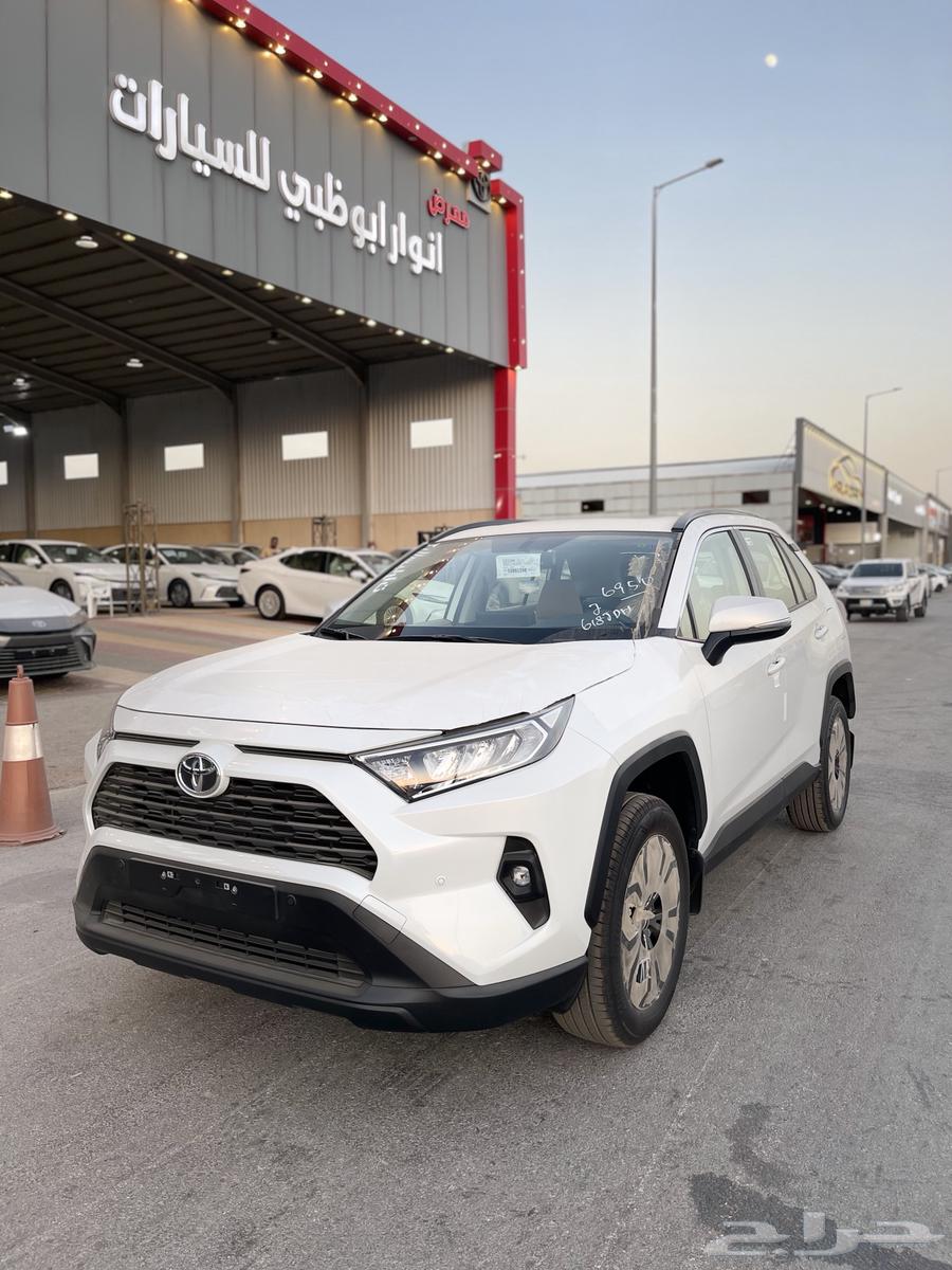 تويوتا راف فور XLE شنطة كهرب بنزين سعودي 202564241891533313111