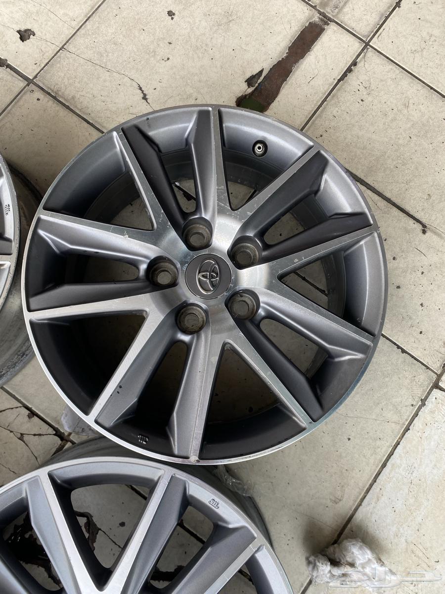 طقم جنوط كامري 2018 مقاس 16 أصلية وكالة مطور64242048878849112