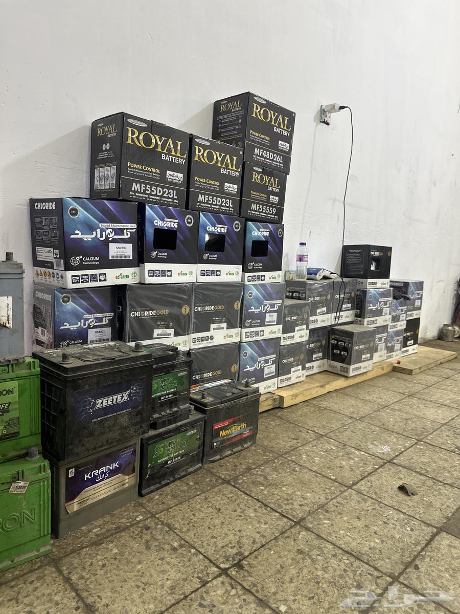 بطاريات جديده جميع أنواع السيارات بأسعار الجمله64255634607491110