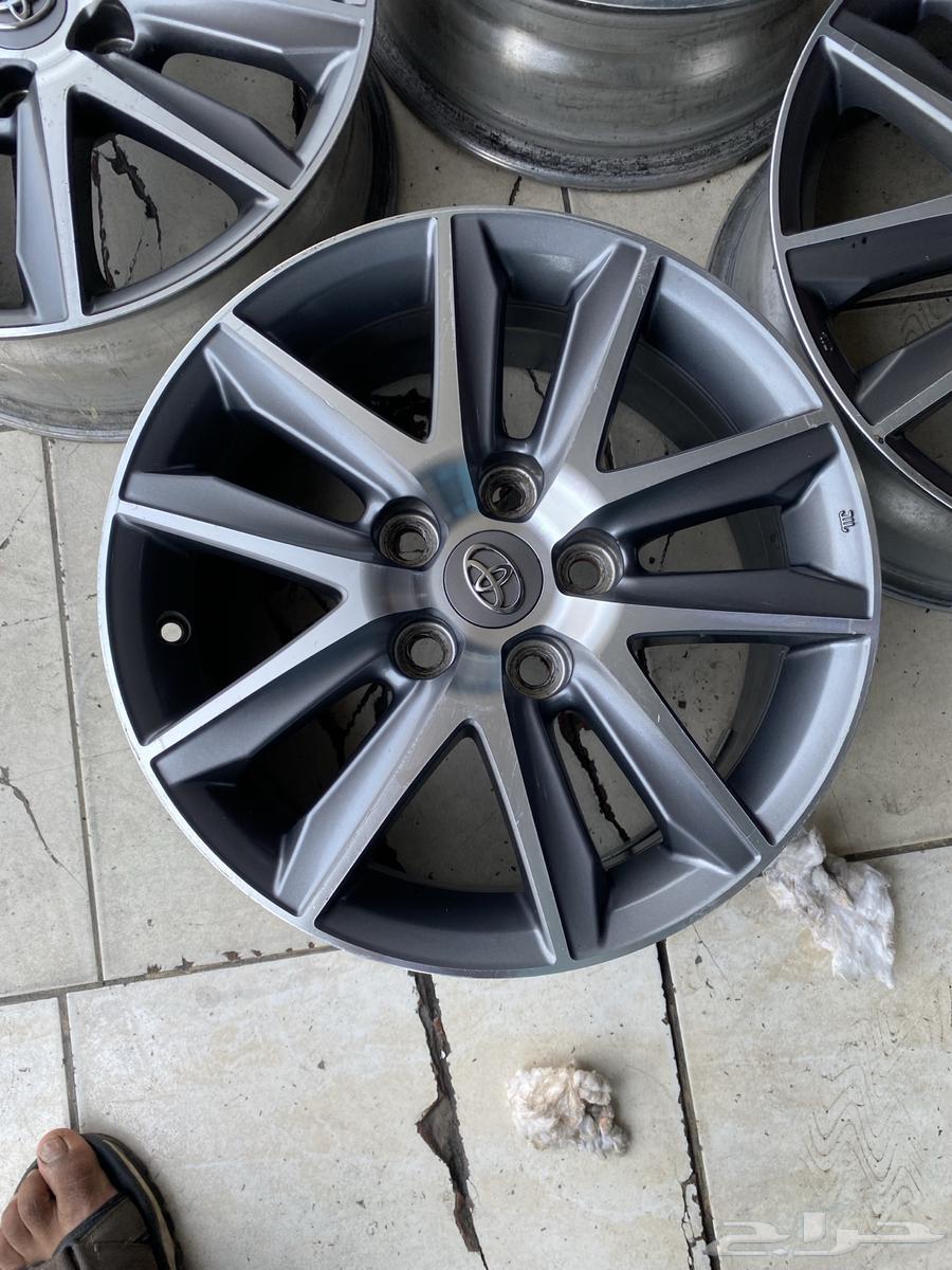 طقم جنوط كامري 2018 مقاس 16 أصلية وكالة مطور64242048878849114