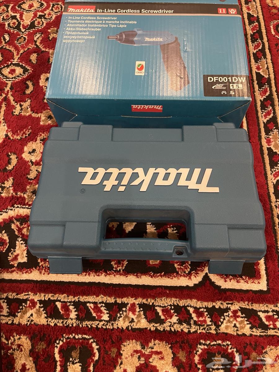 دريل ماكيتا فك وتربيط 3.6 فولت مع جميع ملحقاته64230058476035110