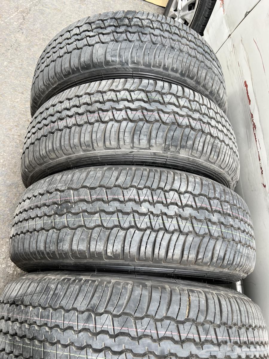 طقم كفرات دنلوب ياباني وكاله مقاس 2024نهايت السنه64244351441539111