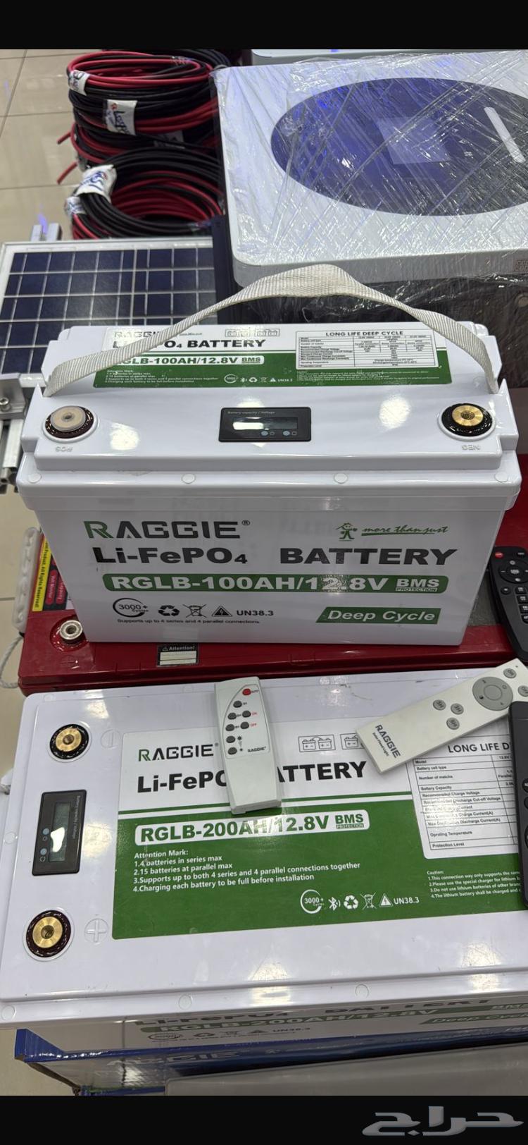 بطارية ليثيوم جديدة 100 أمبير64243832406402111