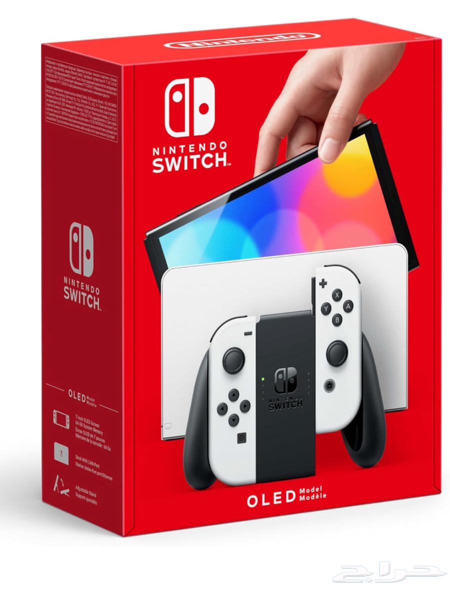 نينتندو سويتش (موديل OLED) ابيض63971781111554112