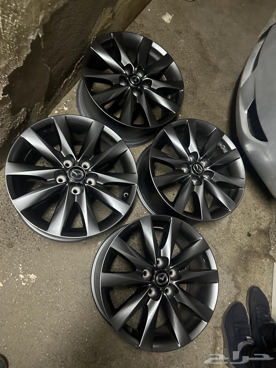 جنوط مازدا اصلي 2023 مقاس 17 وكاله64261983598467110