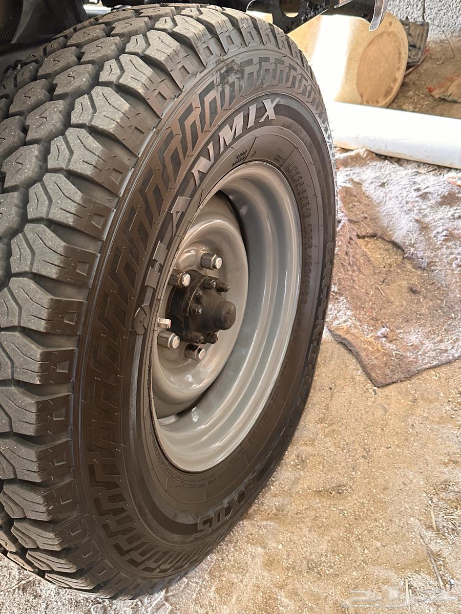 جنوط شنابر مع كفرات جديده استخدام قل من شهر64266250921219110