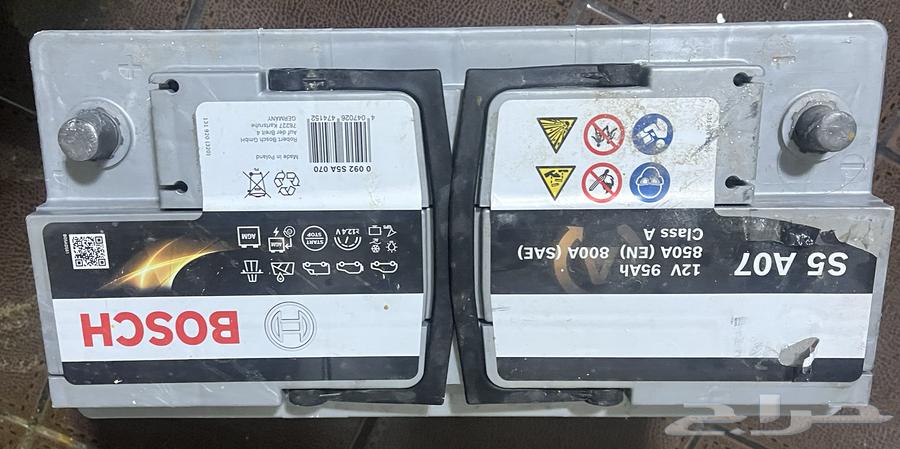 بطارية بحالة ممتازة من شركة بوش A80064264568237442110