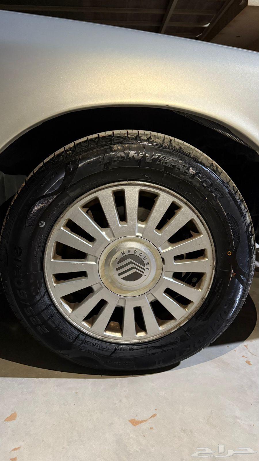 جنوط مع كفرات جديده فورد مركيز64265103465091112