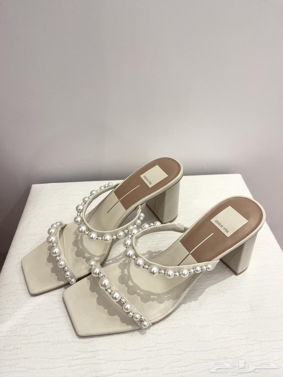 Original and new Dolce Vita heel embellished with pearls63999001091587114