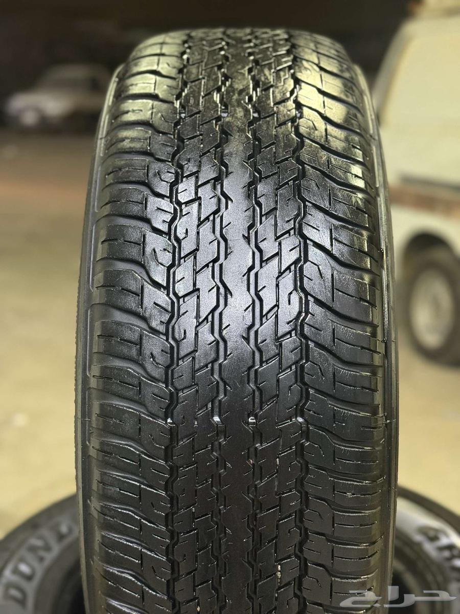 265 65 17 كفرات دنلوب وكالة برادو وفورشنر وهايلوكس64304459300481111