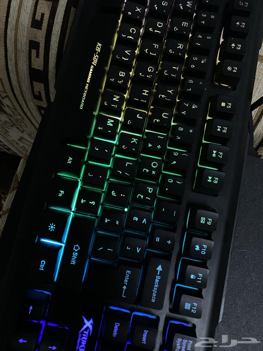 كيبورد ألعاب Xtrike Me KS-50V بإضاءة RGB64010323641859110
