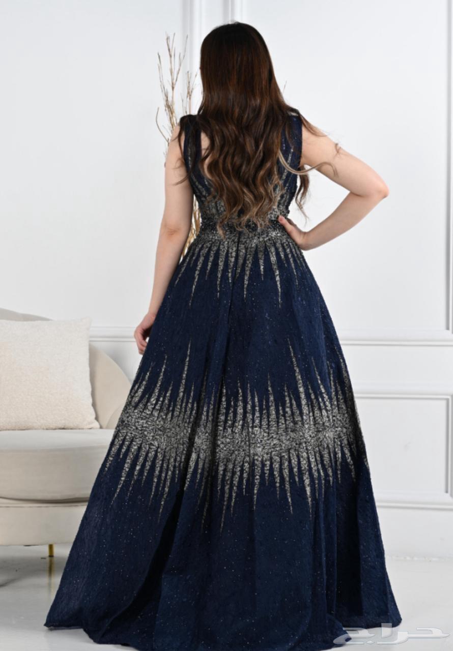 Navy Blue Elegant Dress64001793282817112