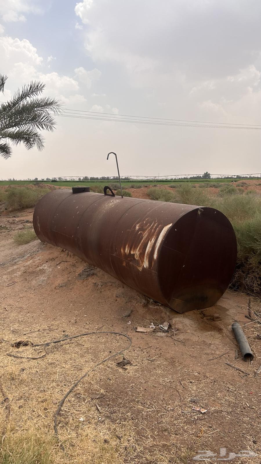 تانكي ديزل بحالة جيدة سعة 8000 لتر64309677424386111