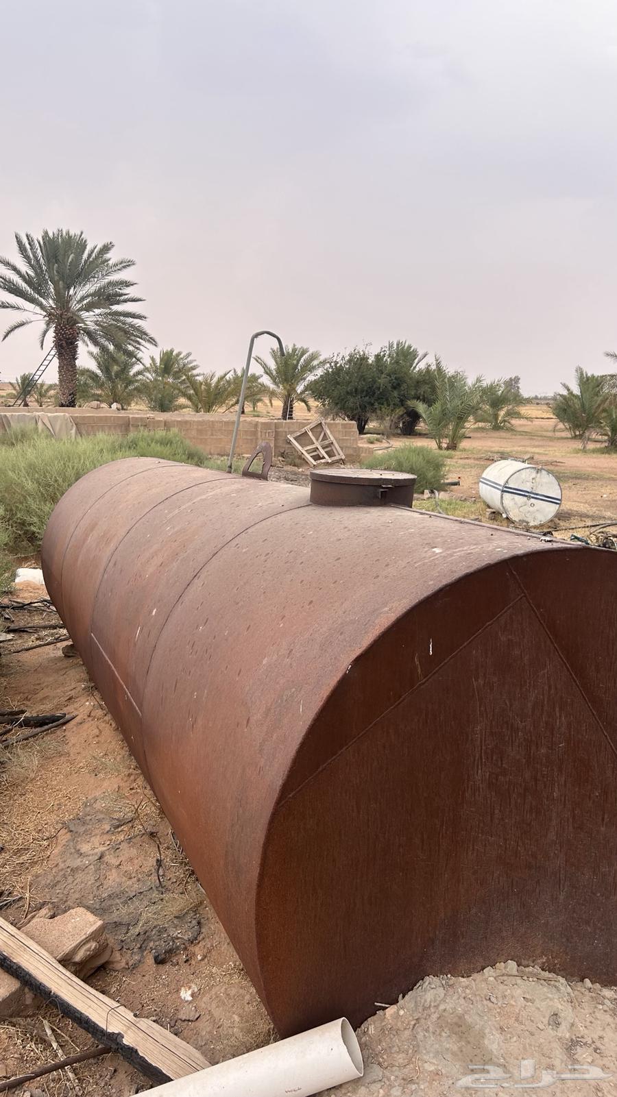 تانكي ديزل بحالة جيدة سعة 8000 لتر64309677424386110