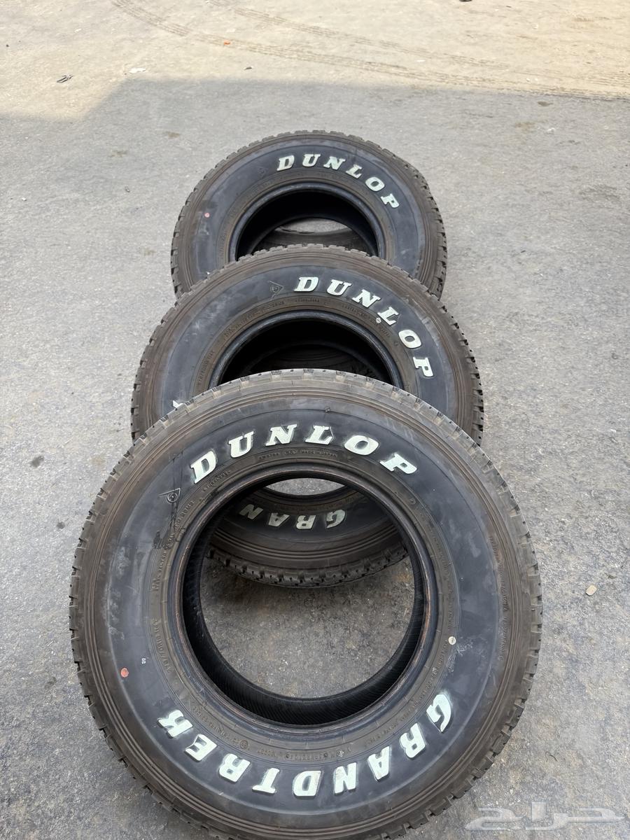 Dunlop Benajjar tires, almost new, condition: tire size 16-70-27564311937618690110