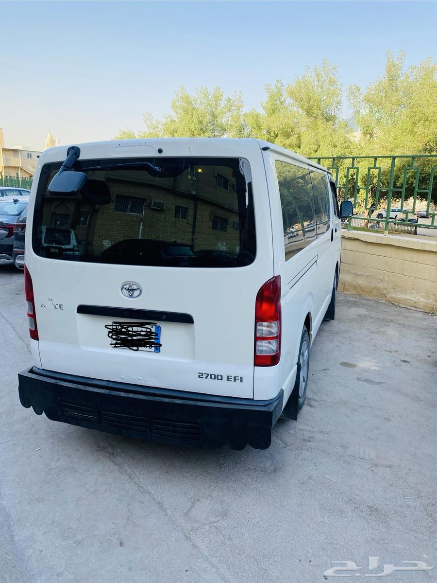 تويوتا باص هايس موديل 2015 سيارة الايجار مع سواق مشوار64309677504258112