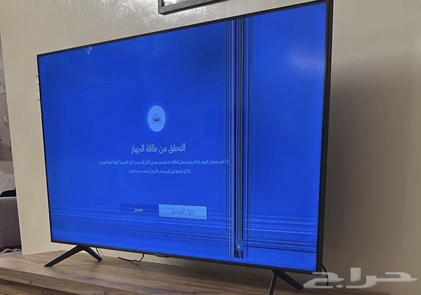 شاشة سامسونج 55 بوصة (مكسورة)64019379488898110