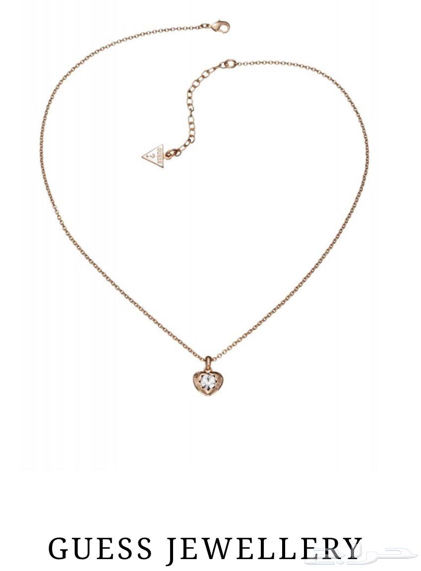 Guess Rose Gold Original Necklace Lightly Used with Box64018927711235111