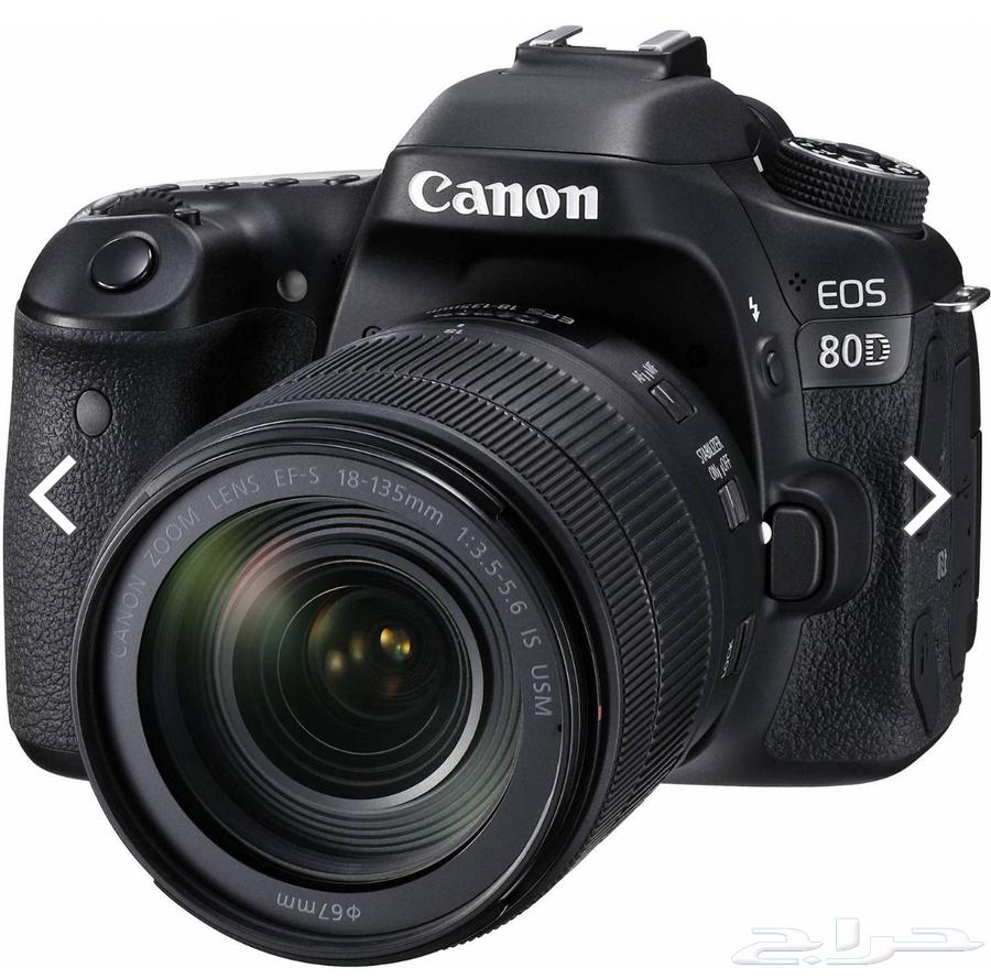 للبيع  كاميرا Canon EOS 80D احترافية64042118206851110