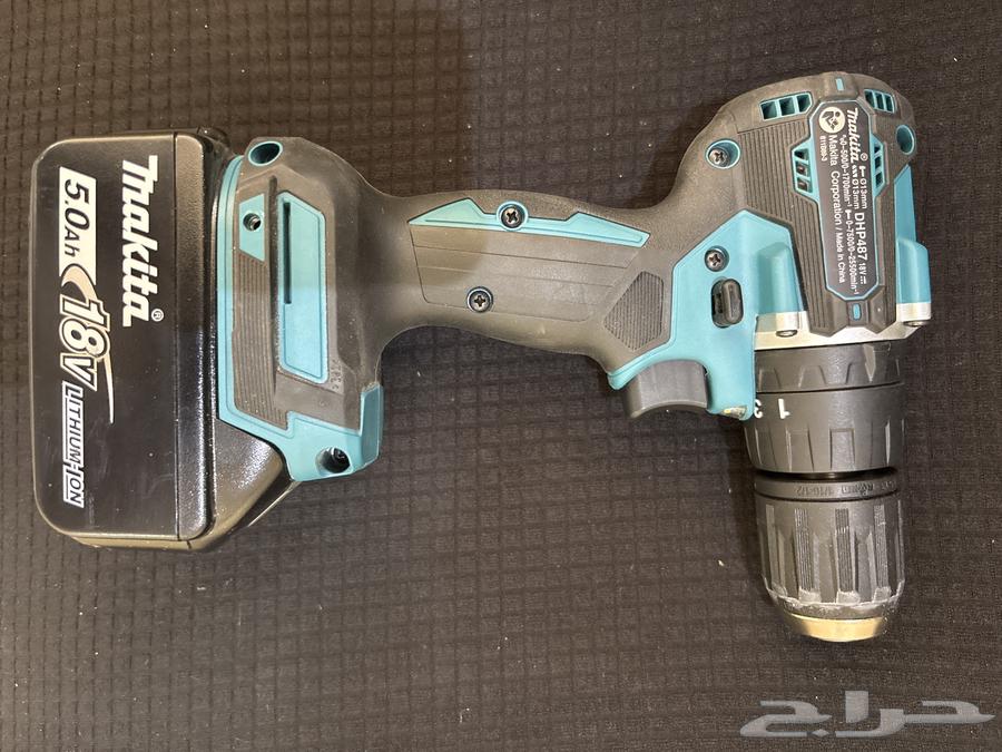 للبيع دريل ماكيتا موديل DHP487RTJ الاصلي من الوكيل شبه جديد64322808291331111