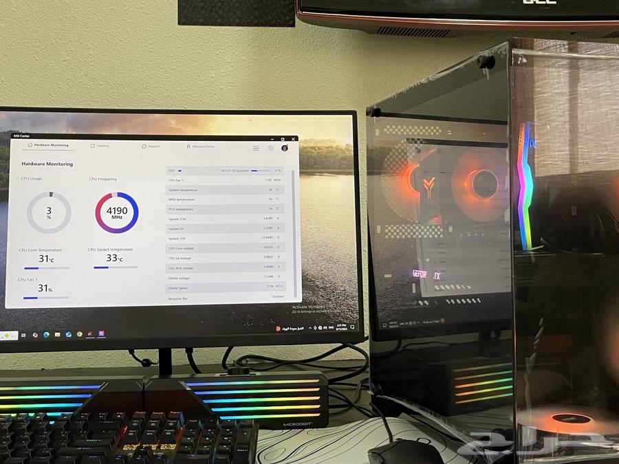 pc Gaming i5-12400F RTX 3050 بحالة ممتازه63955890893698111