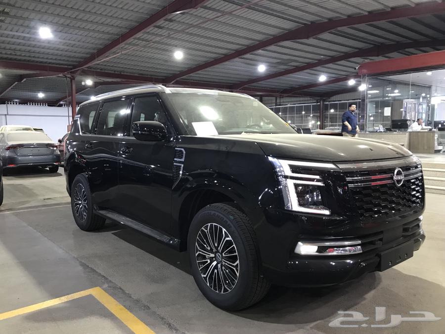 نيسان باترول بلاتنيوم 2025 تنفس طبيعي اسود وازرق ورمادي وفض64319556872707112
