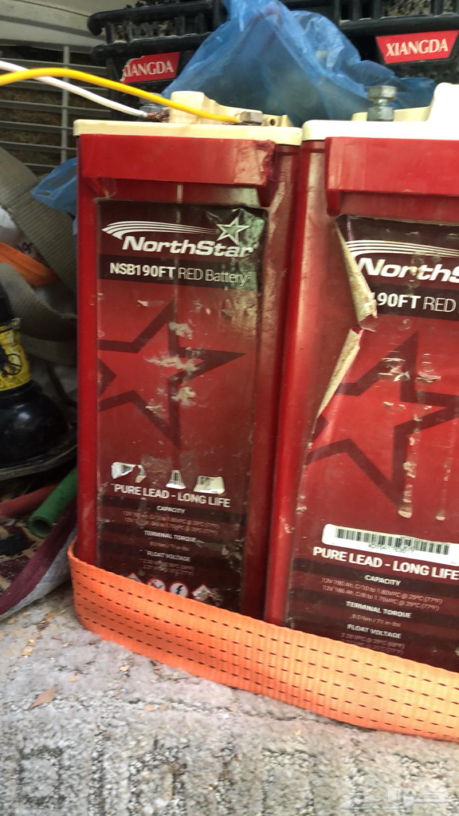 بطاريات نورث ستار الامريكيه64334101334657110