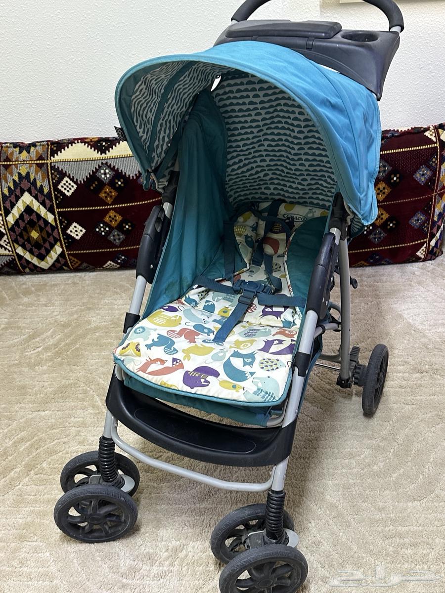 وعربية اطفال وسرير اطفال وسكوتر64072987160195110