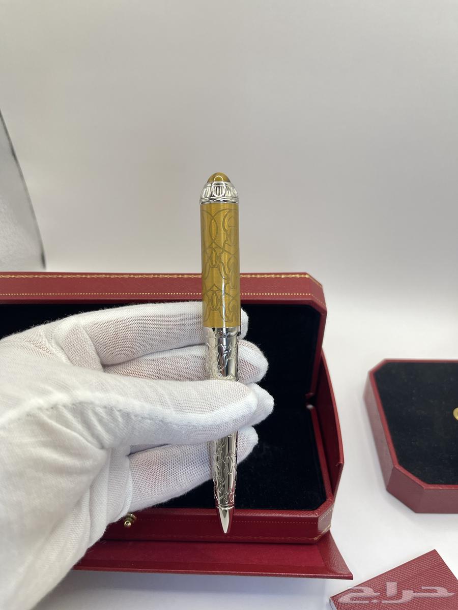 Authentic Cartier Rooster Tiger Eye Pen64059301973377112