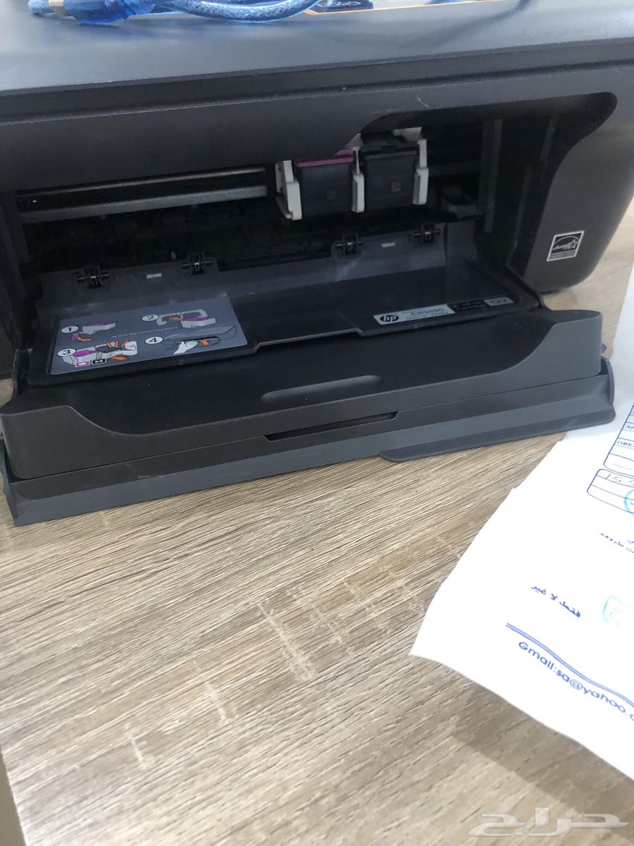 HP printer with accessories, bag and its special cables64058111273473113